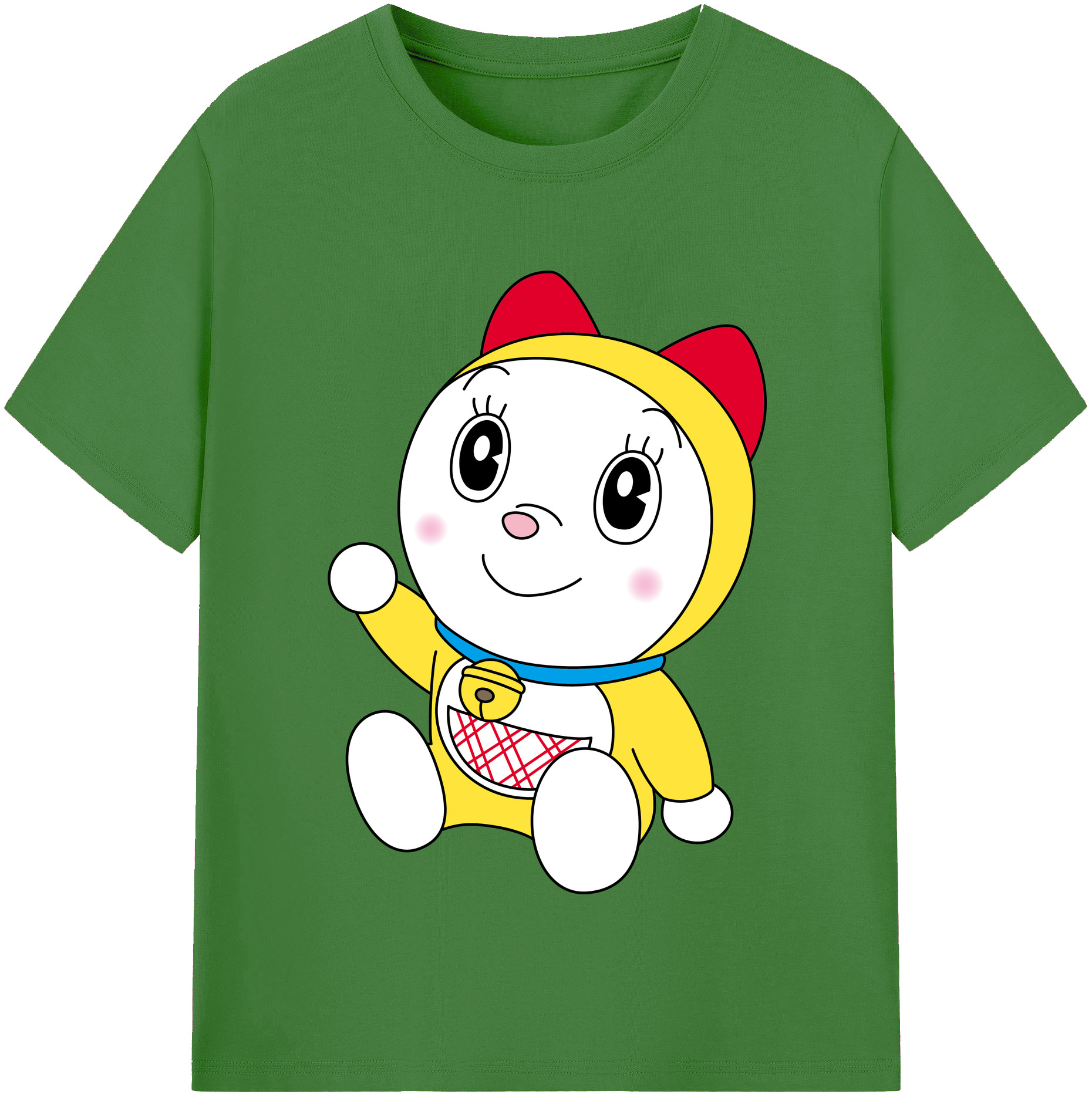 （画像用） ドラえもん ドラミ Doraemon Dorami レディースカジュアルプリントTシャツ（綿100％）